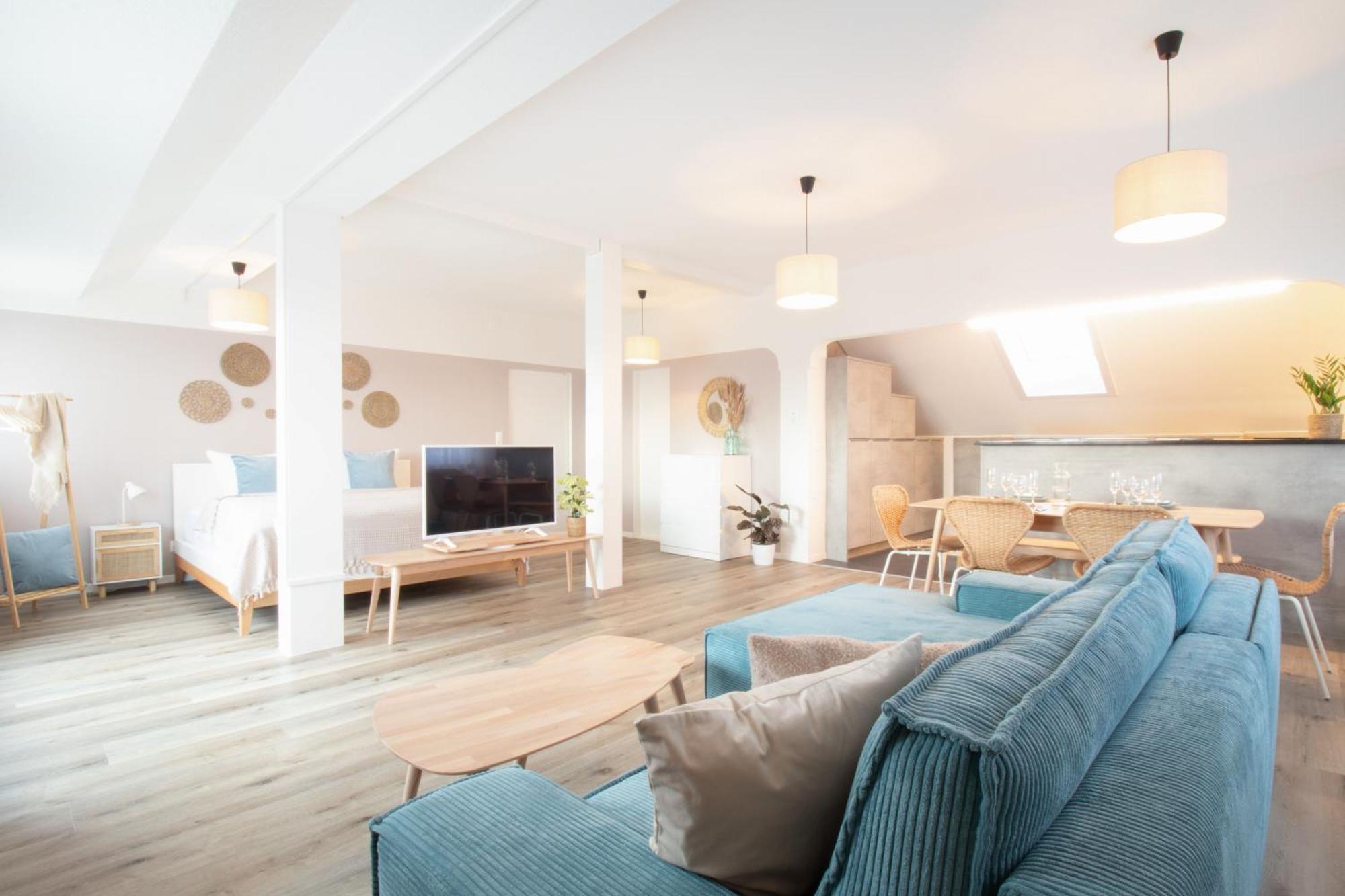 Loewe Apartment Blau Neuhausen Am Rheinfall Luaran gambar